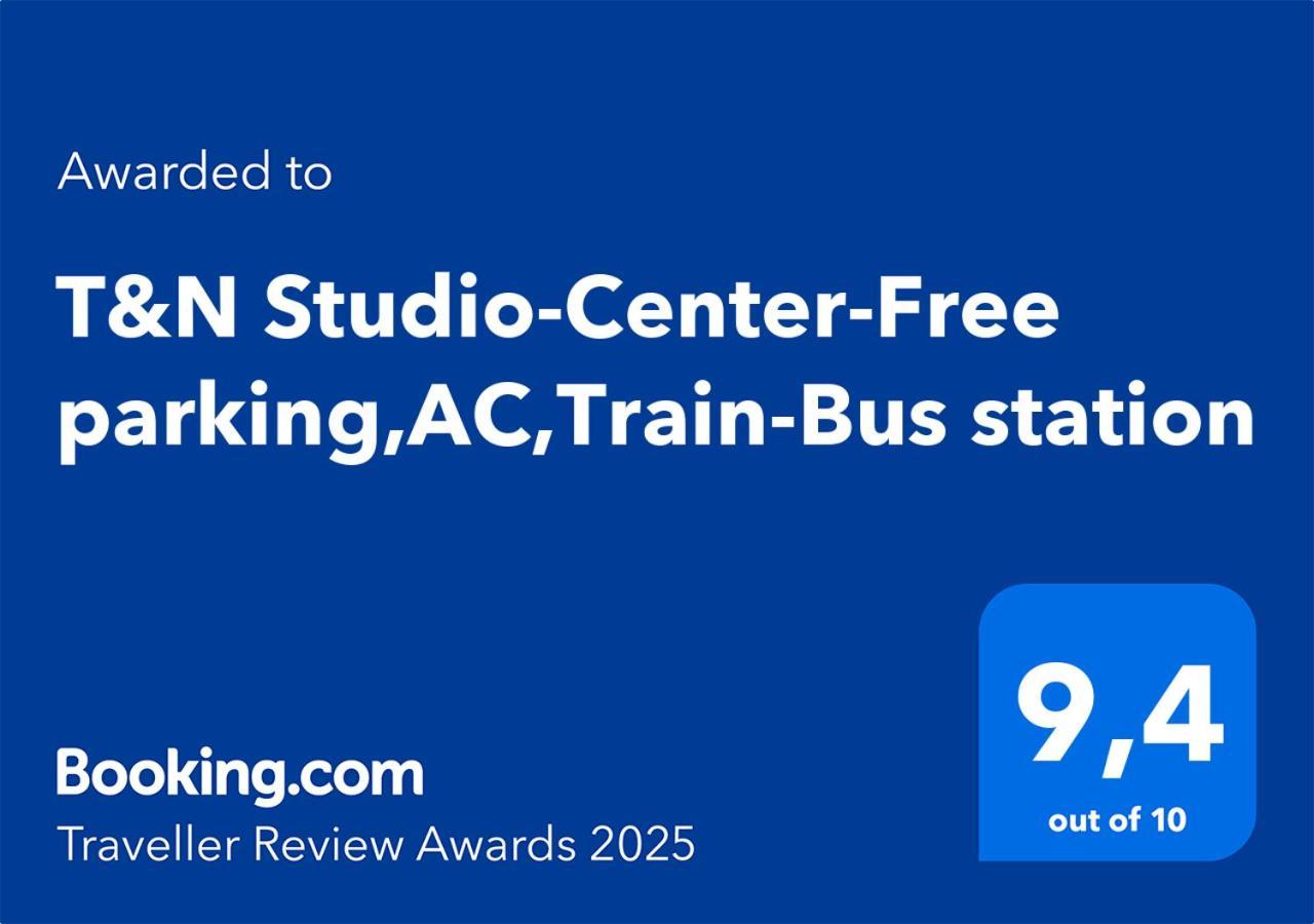 T&N Studio-Center-Free Parking,Ac,Train-Bus Station SJJ Extérieur photo